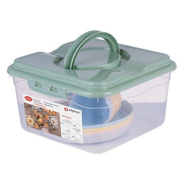 Alpina Picnic Set in Storage Box, 21 pcs.