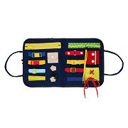 Montessori Activity Book - Learning to Open and Close Clothes - Practicing Motor Skills