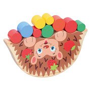 Wooden Balance Game Hedgehog, 21 pieces.