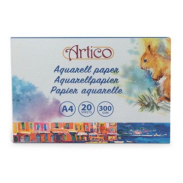 Watercolor Paper White, 20 Sheets