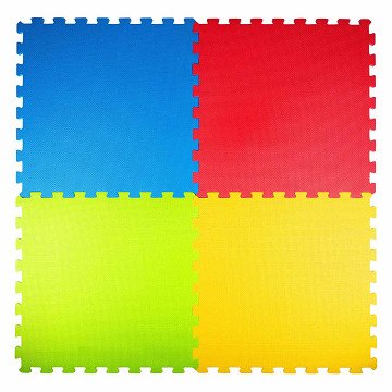 Vloermat Tegels, 4st.