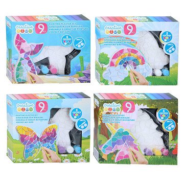 Plaster Painting Patterns, 9pcs.