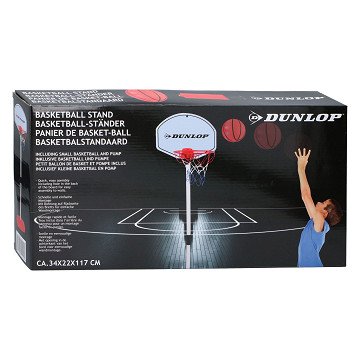 Dunlop Basketball Stand with Ball
