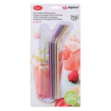 Alpina Eco Straws, 4 pcs.