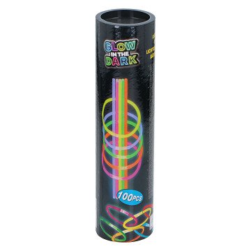 Glow in the Dark Sticks, 100pcs.