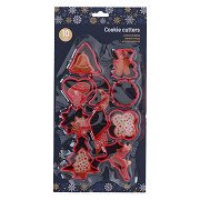 Christmas cookie cutters, 10 pcs.