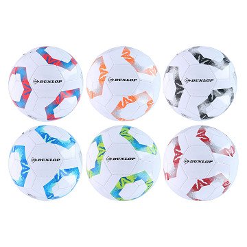 Dunlop Football with Print, 22cm
