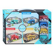 Vehicle Track Puzzle Set, 40pcs.