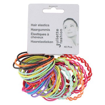 Hair elastic Color, 30 pcs.