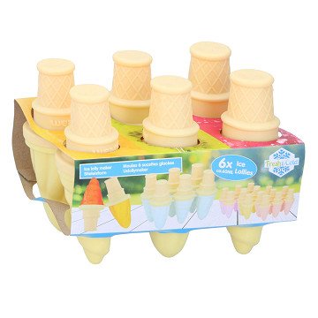 Ice lolly maker 60ml, 6 pcs.