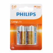 Philips Battery R14 C Long Life