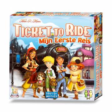 Ticket to Ride My First Trip Board Game