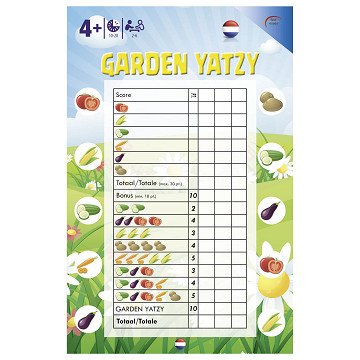 Garden Yatzy Würfelspiel
