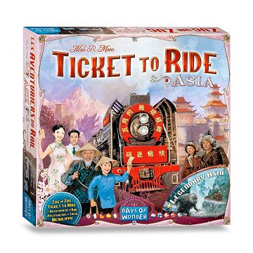 Ticket to Ride Azië Bordspel