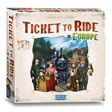 15-jähriges Jubiläum von Ticket to Ride Europe – NL