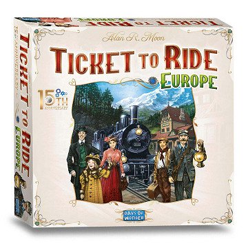 Ticket to Ride Europe 15th Anniversary - NL