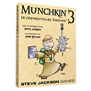 Munchkin 3 – Das Kartenspiel „Der unglückliche Theologe“.