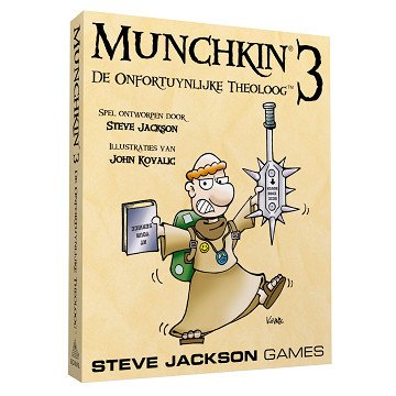 Munchkin 3 - The Unfortunate Theologian Card Game