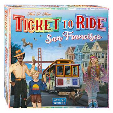 Ticket to Ride - San Francisco Board Game