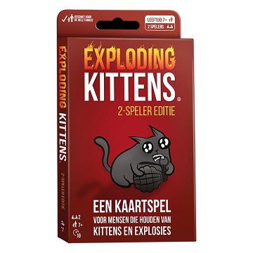 Exploding Kittens 2-player Edition Card Game