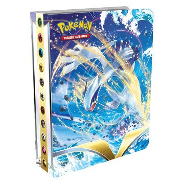 Pokémon-Sammelkartenspiel Schwert & Schild Silbersturm-Album und Booster