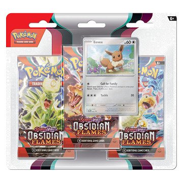 Pokemon TCG Scarlet & Violet Obsidian Flames Boosterblister – Evoli