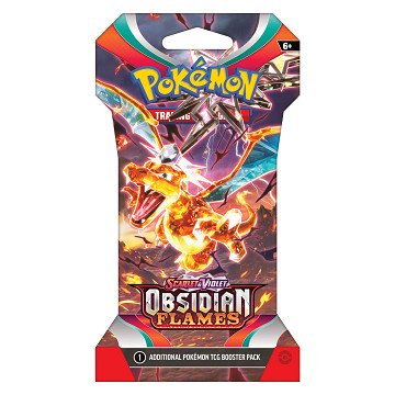 Pokemon TCG Scarlet & Violet Obsidian Flames Sleeved Booster