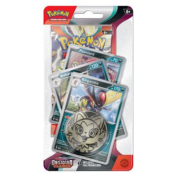 Pokemon TCG S&V Obsidian Flames Premium Checklane Kingambit