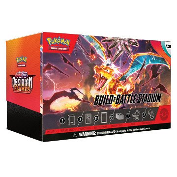 Pokemon TCG S&V Obsidian Flames Build & Battle Stadium