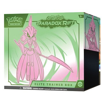 Pokemon TCG S&V Paradox Rift Elite Trainer Box Iron Valiant