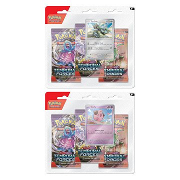 Pokémon TCG SV05 Temporal Forces 3 Booster Blister