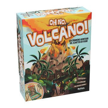 Oh No Volcano Kaartspel - 2-4 Spelers