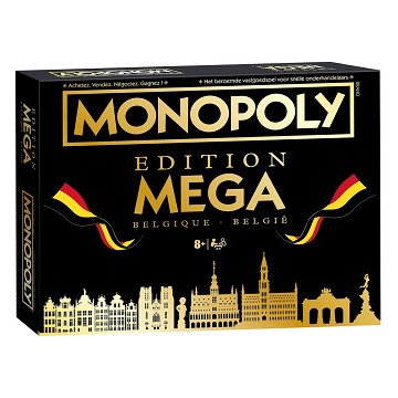 Mega Monopoly Belgie - Bordspel