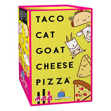 Taco Cat Goat Cheese Pizza Card Game