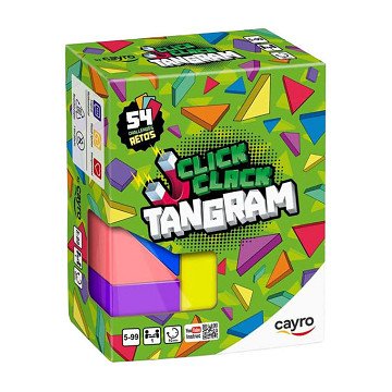 Cayro Magnetbausteinspiel Klick-Klack-Tangram