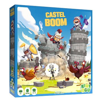 KiwiZou Board Game Castel Boom