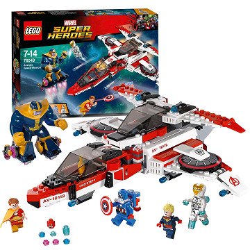 LEGO Super Heroes 76049 Avenjet Ruimtemissie