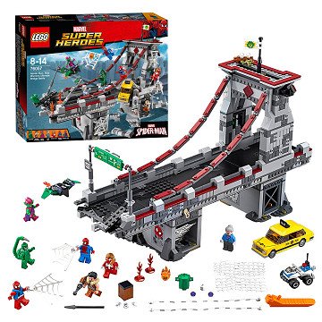 LEGO Super Heroes 76057 Web Warriors Ultieme Brugduel