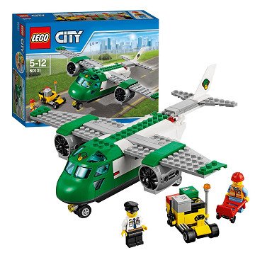 LEGO City 60101 Vliegveld Vrachtvliegtuig