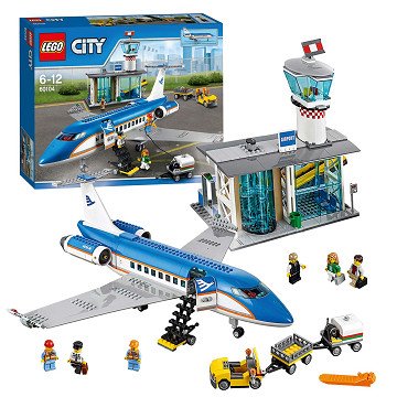 LEGO City 60104 Vliegveld Passagiersterminal