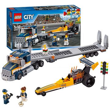 LEGO City 60151 Dragster Transportvoertuig