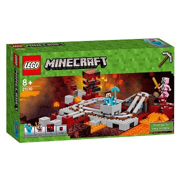 LEGO Minecraft 21130 De Nether Spoorweg