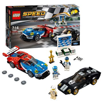 LEGO Speed Champions 75881 2016 Ford GT & 1966 Ford GT40