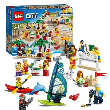 LEGO City 60153 Personenset Plezier aan het Strand