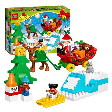 LEGO Duplo Town 10837 Wintervakantie van de Kerstman