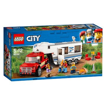 LEGO City 60182 Pick-up-Truck trifft Wohnwagen