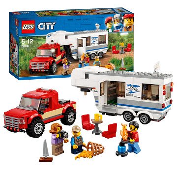 LEGO City 60182 Pickup mit Wohnwagen
