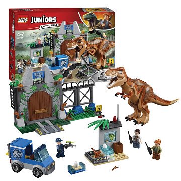 LEGO Juniors Jurassic World 10758 T-Rex ontsnapping