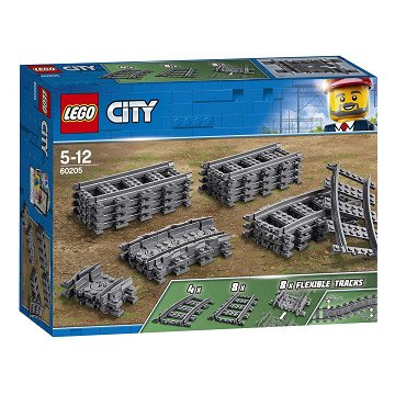 LEGO City 60205 Eisenbahnschienen