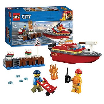 LEGO City 60213 Fire at the Quay